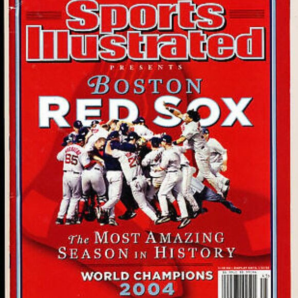 Boston Red Sox 2004 Sports Illustrated World Series Commemorative - Picture 1 of 2